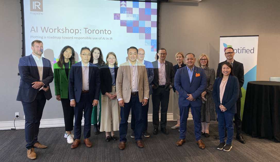 AI in IR Workshops: Highlights from New York and Toronto