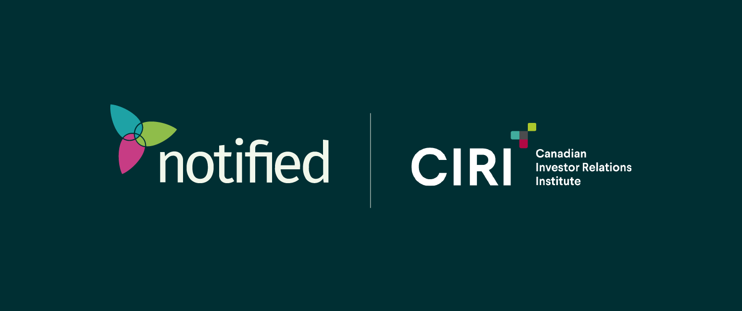 Notified and CIRI Strengthen Partnership to Advance Investor Relations